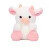 Pink Cow Doll Belle Strawberry Cow Gift Strawberry Cow Children's Toy Plush Toy Wholesale