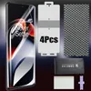 4pcs Protector de pantalla nueva para OnePlus 12 12R 11 11R ACE Pro ACE2 10 9 Cobertura completa Hidrogel Película frontal + Herramientas