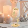 Candlers 2 PCS Mini Cougies Coupe Home Decor Pilier Pilier The Dish Taper Fon Table Candlestick