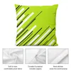 Oreiller Diagonales - Couvercle de couverture vert lime