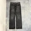 Jeans pour femmes y2k motif de pantalon rétro de la rue de la mode européenne brodée