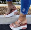 Slippare sommarsandaler kvinnor 2022 kvinnor plattform kilar skor klara sandles sandlar för kvinnliga sandalier9451883