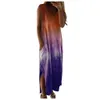Cotton Maxi Dresses For Women Beach Pocket Long TieDye Sleeveless Dress Print Womens With Sleeves Casual 240412