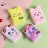 1 ~ 8pcs Cat mignon Cat Plux Notebook pour Kawaii Pendant Keychain Furry Cats Notebook Daily Planner Journal Book Note Pad