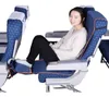 Camp Furniture Verstellbare Fußstütze Hängematte mit aufblasbarer Kissensitzabdeckung für Flugzeuge Trains Busse7150101