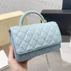 Designer Women Woc Handle Handle Colled Bag bolsa France Brand Luxury Lea