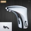 Bathroom Sink Faucets XOXO Cold And Automatic Touch Sensor Water Saving Inductive Electric Tap Mixer Battery Power X8805B