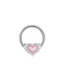 Näsringar studs smycken kirurgiskt stål septum clicker ring punk kvinnor män zirkon hoop body pS0894 6nfpc drop leverans othee