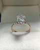 Real Solid 925 Sterling Silver Ring Luxury 2Ct Cushion cut Diamond stone Wedding Engagement Rings For Women Fine Jewelry gift7742871