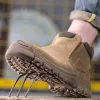 Boots 6KV Insulation Shoes Construction Work Boots Antismash Antipuncture Safety Shoes Men Steel Toe Boots Indestructible Shoes