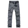 Men's Pants Summer Men Army Tactical Stretch Quick Lightweight Cargo Joggers Work Trousers Dry Military Breathable Casual Waterproof