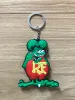 Anillos 20pcs/lote rf ratfink rat fink mooneyes ratón llavero de plástico PVC llavero para hombres al por mayor