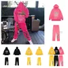 Spider Hoodies Designer Mens Pullover Red SP5der Hoodie Young Thug Angel Hoodies Men con cappuccio da donna con cappuccio Web Sports Sump Sports Joggers Tessuto pesante di alta qualità