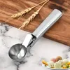 Coffee Scoops Factory Wholesale Stainless Steel Cream Dipper Dual-Purpose Ice Ball Scoop Fruit Spoon