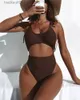 Swimswear Women Hollow Bikini High Sexy Sexy Backless monokini bandage Bouchage de bain Maillot de bain Lady Beach Bodys Suit Ready Stock C240412