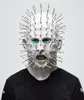 Novo Halloween Scary Pinhead Zombie Masks Hellraiser Movie Cosplay Latex Máscaras de festa para adultos para Halloween7953608