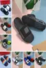 Cool Summer 90s mens womens slippers fashion slides triple black white grey outdoor flat flip flops beach el platform sandals 34722550