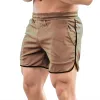 Shorts executando shorts masculinos de fitness de fitness de fitness masculino Treinamento de basquete fino Seção de praia Pantalones Corttos Deportivo Hombre