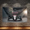Alfa Romeo Racing Flag Polyester Digital Printing F1 Banner For Decoration