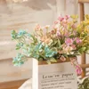 Decoratieve bloemen 30 cm hoge simulatie camellia perzik pruimen bloesem lange tak huis woonkamer tafel bruiloft decoratie kunstmatige nep