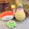 新しいコロミピエロフィッシュ10cm人形ぬいぐるみカップルパンダ人形小さなギフトフェスティバルケーキギフトキーチェーンペンダント