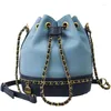 Bag Bucket Women Classic String Lock Design Purses And Handbags High Quality Crossbody
