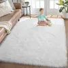 Tapis arc-en-ciel moelleux pour filles chambre à coucher de chambre douce pour adolescents girls enfants chambre bébé chambre de jeu mignon salle de décoration de chambre