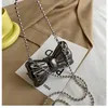 Abendtaschen Metall Mini Bow Crossbody for Women Mode