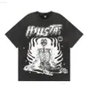 24SS جودة عالية الجودة القمصان رجال الرجال رجال Womens Hellstar T Shirt Digner Digner القمصان للرجال القماش الصيفي أزياء COLL TEE