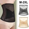 Mesh Cross Abdominal Band Waist Trainer Body Belt Tightens Slimming Female Abdomen Shaper Postpartum Shape Reduce Bel N5E1 240407