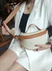 Сумки для талии женщины подлинная кожаная сумка мессенджера мода повседневная грудь.