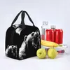 Angry Bear Lunch Bag For School Office Portable Food Thermal Cooler Isolated Lunch Box Women Children Tygväskor