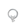 Neusringen studs sieraden chirurgisch staal septum klikring punk vrouwen mannen zirkoon hoepel lichaam ps0894 drop levering dhrro