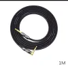 Cabos Guitar Audio Cable Conectando linha de guitarra elétrica piano de guitarra de guitarra de tambor de instrumento de redução de ruído escudo de guitarra 20awg