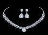 Set di gioielli da sposa lussuosi per la collana da sposa con pausa di gioielli da damigella d'onore set di crystal whole regalo in Austria Crystal507633331234536