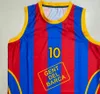 2003-04 Home Uniform #10 BADIroga Vintage Basketball Jersey personalizzato con qualsiasi nome e numero