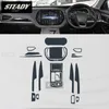 För Jetour X70 2020-2022 2023 CAR INTERIOR CENTER CONSOLE Transparent TPU Protective Film Anti-Scratc Reparationstillbehör Reflt