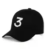 Ny chans Rapparen 3 Dad Hat Baseball Cap justerbar strapback Black Baseball Caps4499795