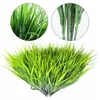 Decorative Flowers Artificial Plants Fake Green Grass Potted Bonsai Home Office Plastic Decoration Arrangement Ornament Garden