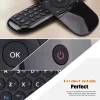 Box Wechip W1 Air Mouse 2.4G Clavier sans fil Remote Contrôle IR Remote Apprenti