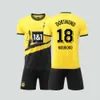 Football Jersey 2324 Dortmund Home Training Adult Set Sports Team Uniform Group Purchase for Men's and Women's
