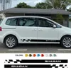 Наклейки на боковые двери автомобиля для Volkswagen VW Sharan 7n 7m Carosserie Camper Camper Van Vinyl Decal Racing Sport Graphics Tuning Accessories