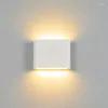 Lámparas de pared 6W 12W Lámpara LED LEDA AUTOURA ILUMINACIÓN DEL JARDÍN DEL JARDÍN AC86-265V LA LA LUZ