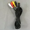 Cables FZQWEG 10pcs Audio Video AV A/V S Video Display Composite Cable Cord Wire For Saturn Console