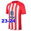 Atletico Madrids 23 24 koszulka piłkarska Alvaro Morata Antoine Griezmann Angel Correa Marcos Llorente Memphis Depay Samuel Lino Home Away