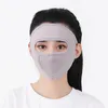 Cyllowe czapki Maski Sunsn twarz maska ​​ochrona UV Sport na świeżym powietrzu jazda na wędrówki Clava Summer Women Fl er 240401 Drop dostarczenie otmqp