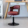 Cadeira de computadores nórdicos de madeira sólida cadeira de redação moderna de escritório simples elevação de escritório, cadeiras giratórias