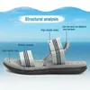 Chaussures décontractées sandales hommes gladiateur de plage sandalias mâle des tongs masculins de pantoufles plates sorties
