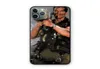 Arnold Schwarzenegger Film Commando 1985 poster back cover case For iphone 11 12 13 mini Pro Max silicone TPU phone case H11209943438