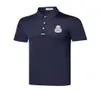 Tshirt de golf à manches courtes d'été 2 couleurs tissu de séchage rapide JL Men039 Vêtements de loisirs sportifs extérieurs 6544324